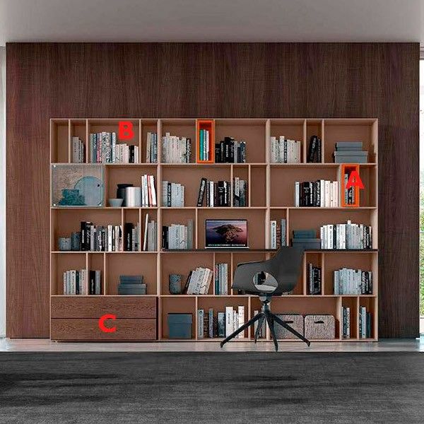 Muebles Modernos de diseño, MUEBLES DE DISEÑO LIBRERÍAS SINGULARES