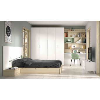 Dormitorio Juvenil F111  Glicerio Chaves en Muebles Lara