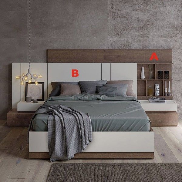 Dormitorio moderno Kuffert YM08 | Dormitorios modernos en Muebles Lara